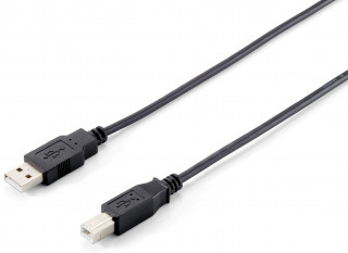 Equip Kábel - 128861 (USB2.0, A-B nyomtató kábel, apa/apa, duplán árnyékolt, 3m) PC