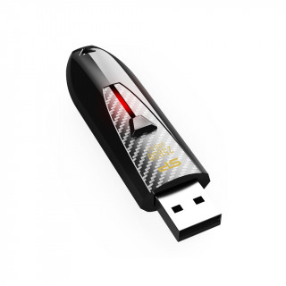 Silicon Power Blaze B25 USB flash meghajtó 256 GB USB A típus 3.2 Gen 1 (3.1 Gen 1) Fekete PC