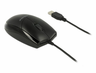 Delock 3 gombos optikai USB egér – Néma PC