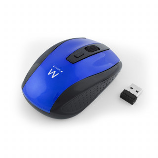 Ewent EW3238 Wireless Mouse Black/Blue PC