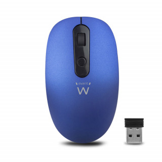 Ewent EW3228 Draadloze Mouse Blue/Black PC