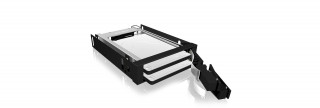 HDD-RACK Raidsonic Icy Box 2 x 2.5" Mobil Rack SATA3 - Fekete PC