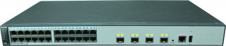 Huawei S5720-28P-PWR-LI-AC 24port GbE LAN PoE+ (370W) L3 menedzselhető switch 