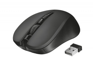 Trust Mydo Silent Wireless [USB] - Fekete PC