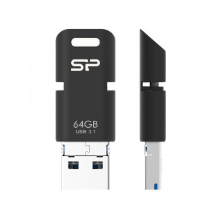 Silicon Power Mobile C50 OTG 64GB [USB3.0] - Fekete PC