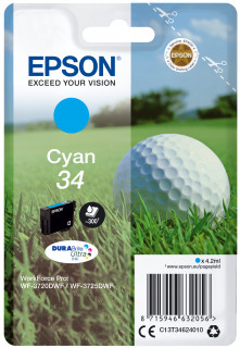 Epson 34 - Ciánkék PC