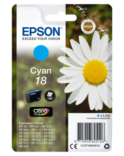 Epson Tintapatron T1802 cyan | 3,3 ml | XP-102/202/205/302/305/402/405/405WH PC