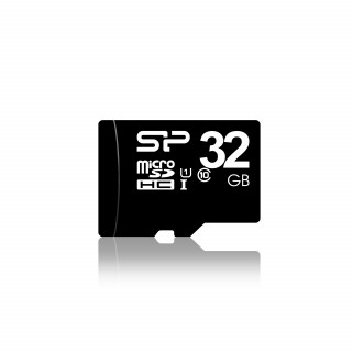 Silicon Power microSDHC 32GB (Class10) SD adapterrel PC