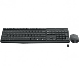 Logitech MK235 (HU, Vez.nélküli) - Fekete PC