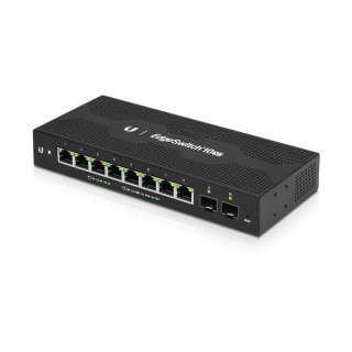 Ubiquiti ES-10XP EdgeSwitch XP 8x Gigabit RJ45 with 24V/48V Passive PoE PC