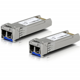 Ubiquiti UF-SM-10G 10Gbps SFP+ 2xLC (Single-Mode) 1310nm 10km - 2 Pack PC