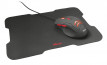 Trust Ziva Gaming + Mousepad [USB] - Fekete thumbnail