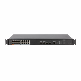 Dahua PFS4218-16ET-240 16x 10/100(HighPoE(1,2)/PoE/PoE+ 240W)+2x gigabit/ SFP combo uplink menedzselhető... PC