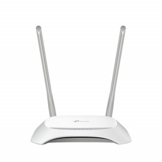 TP-LINK TL-WR850N vezetéknélküli router Egysávos (2,4 GHz) Fast Ethernet Szürke, Fehér PC