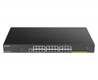 D-Link Switch - DGS-1250-28XMP - 24xGbitLAN, 4SFP+, Fan, Console Port, L3 Lite, Rackmountable, 370W PoE,... PC