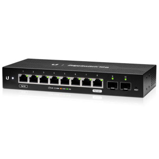 Ubiquiti ES-10X EdgeSwitch XP 8x Gigabit RJ45 with 1x 24V/48V Passive PoE PC