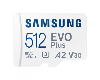 Samsung EVO Plus memóriakártya 512 GB MicroSDXC UHS-I Class 10 