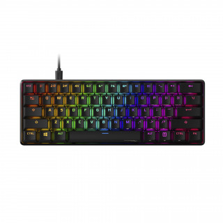 HYPERX Vezetékes Billentyűzet Alloy Origins 60 RGB HX Red Mechanikus USB US 