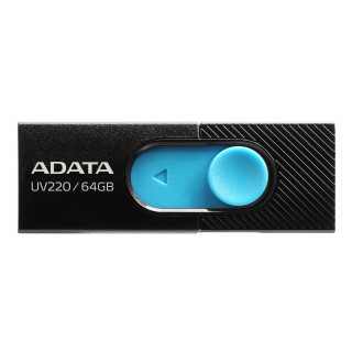 Adata UV220 64GB (USB2.0) - Fekete/Kék 