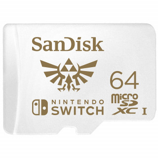 SanDisk Nintendo Edition microSDXC 64GB (SDSQXAT-064G-GNCZN)(00183551) 