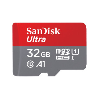 Sandisk MicroSD Ultra Android Kártya 32GB, 120MB/s,  A1, Class 10, UHS-I 