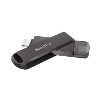 Sandisk iXpand Flash Drive Luxe 64GB, USB-C+Lightning PC