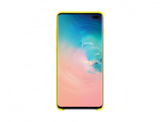 Samsung EF-PG975TYEG Galaxy S10+ sárga szilikon védőtok Mobil