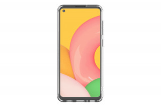 Samsung A217 Galaxy A21S Clear Cover, gyári hátlap tok, átlátszó 