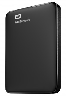 Western Digital Elements 2.5 1TB USB 3.0 (WDBUZG0010BBK) 