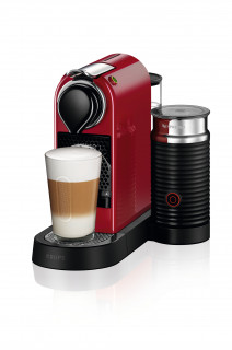 Krups XN761510 Nespresso Citiz & Milk piros kapszulás kávéfőző Otthon