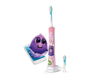 Philips Sonicare for Kids HX6352/42 szónikus elektromos fogkefe interaktív applikációval, pink 