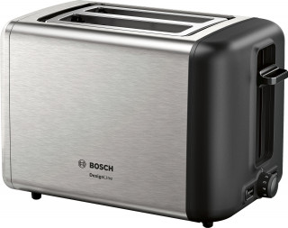 Bosch TAT3P420 DesignLine ezüst-fekete kenyérpirító 