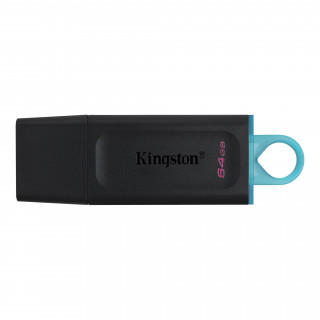 Kingston Technology DataTraveler Exodia USB flash meghajtó 64 GB USB A típus 3.2 Gen 1 (3.1 Gen 1) Fekete 