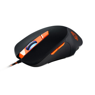 Canyon CND-SGM03RGB USB optikai gaming egér fekete-narancssárga (CND-SGM03RGB) PC