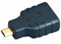 Gembird HDMI micro D -> HDMI M/F adapter fekete thumbnail