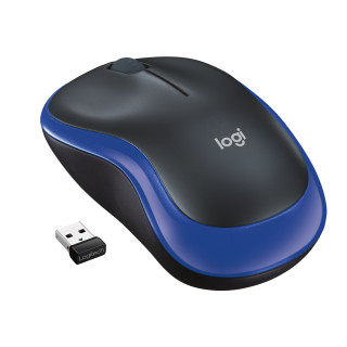 MOUSEW Logitech M185 Optical [Vez.nélküli] - Kék PC