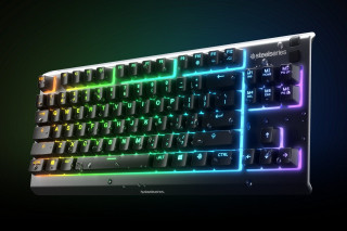 Steelseries Apex 3 TKL billentyűzet USB QWERTY Angol Fekete (64836) PC