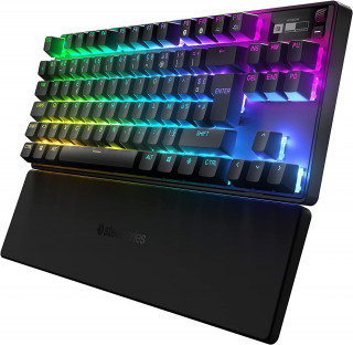 Steelseries Apex Pro TKL (2023) USB Mechanikus Gaming Billentyűzet UK (Fekete) 