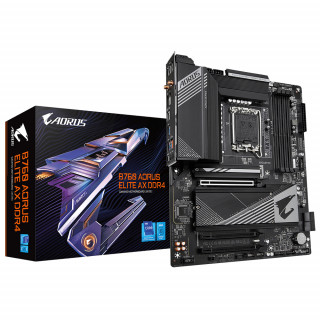 Gigabyte LGA1700 B760 AORUS ELITE AX DDR4 alaplap PC