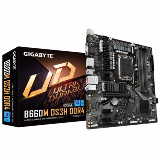 Gigabyte B660M DS3H DDR4 (1700) (Compker Használt) 