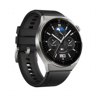 HUAWEI WATCH GT 3 Pro 46mm Fekete fluoroelasztomer (használt) 