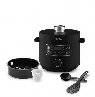 Tefal CY754830 EPC Turbo Cuisine fekete többfunkciós edény 