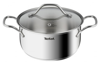 Tefal B8644474 Intuition 20cm rozsdamentes acél lábas és fedő szett 