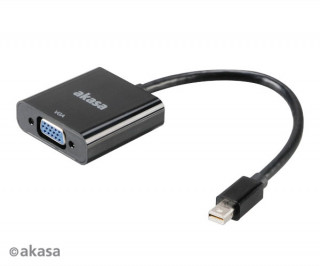 Akasa miniDisplayPort to VGA converter Black PC