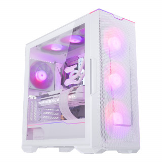 PHANTEKS Eclipse G500A D-RGB ATX Edzett üveg Fehér PC