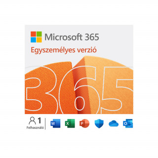 Microsoft 365 Egyszemélyes verzió ESD (Letölthető) (QQ2-00012) PC