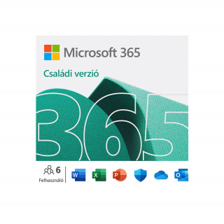 Microsoft 365 Családi verzió ESD (Letölthető) (6GQ-00092) PC