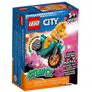 LEGO City Chicken Stunt Bike (60310) Játék