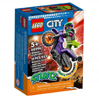 LEGO City Wheelie Stunt Bike (60296) Játék