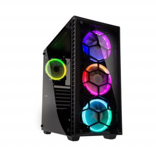 Kolink Observatory RGB (Edzett üveg) - Fekete PC